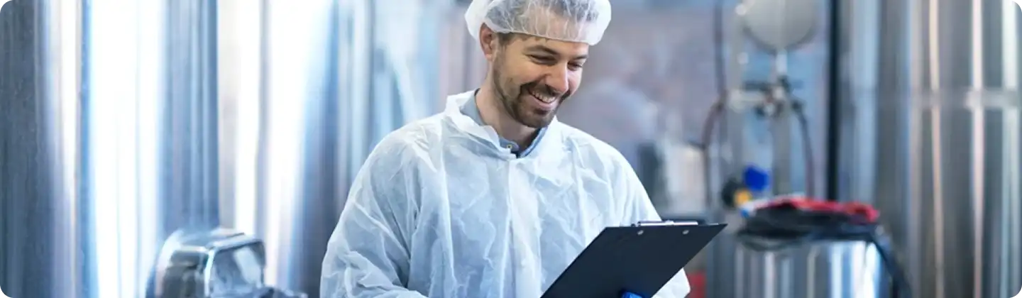 Паровая очистка для пищевой промышленности